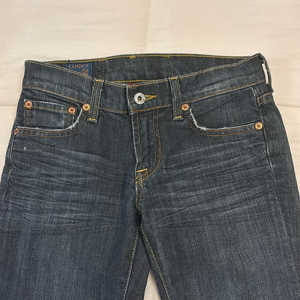 Low rise lucky brand jeans